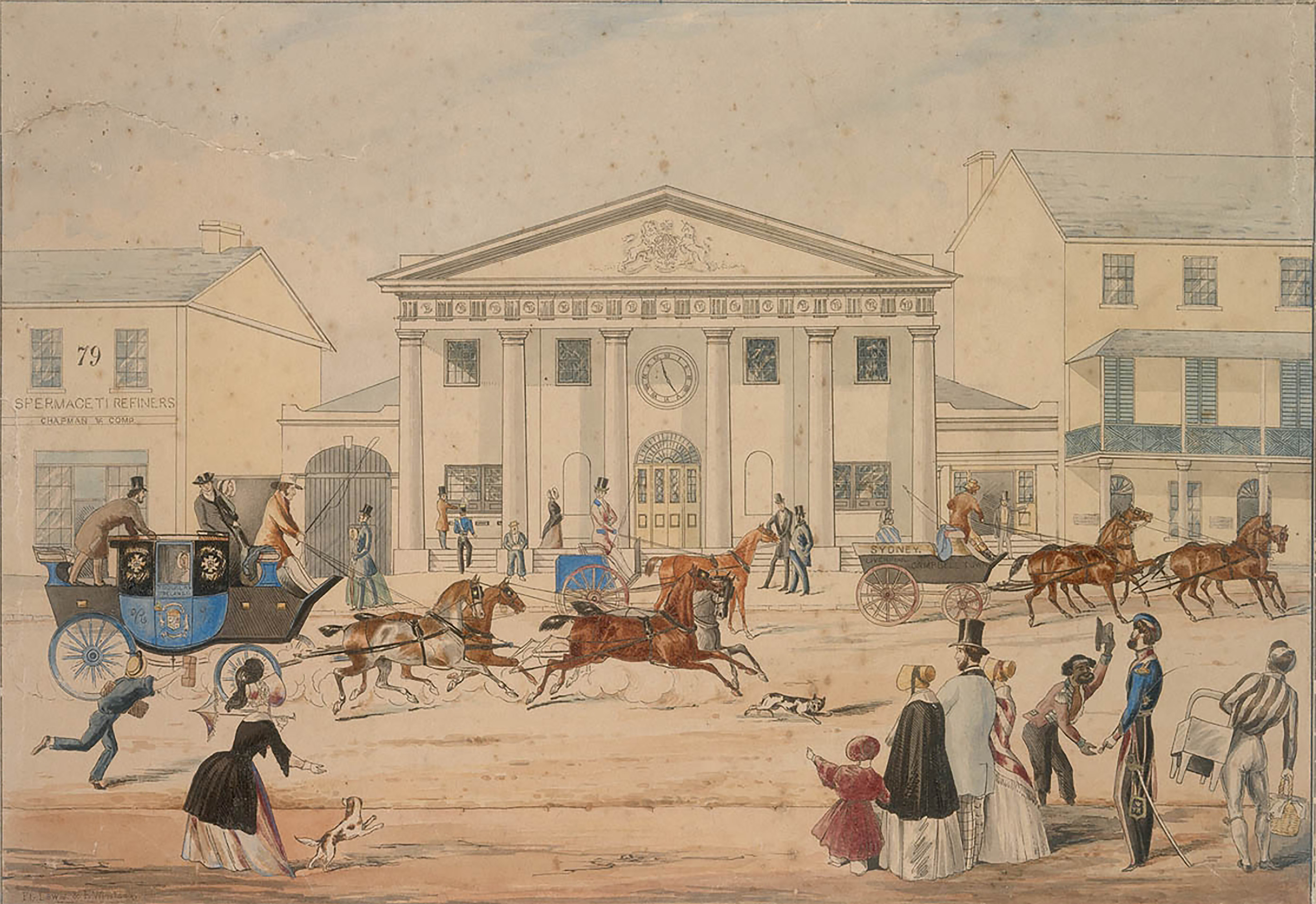 1846-new-post-office-george-street-sydney